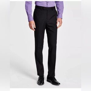 Kenneth Cole Men’s Slim Fit Flex Navy Blue Dress Pants Sz 35Wx32L